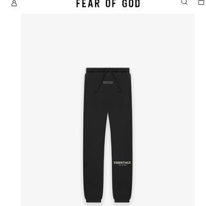 fear of god essential pants